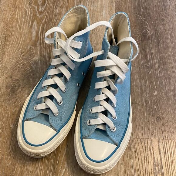 Converse x Golf Le Fleur Chuck 70 High Top Gulf Stream blue retro Women 7.5 EUC - Picture 2 of 15
